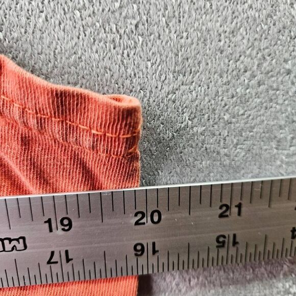 Vtg Alvins Island Collection Tank Top Mens Small Orange Destin Florida Beach Tee - Picture 7 of 10